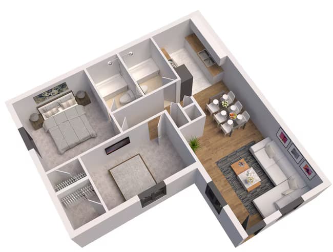 Unit 1904 1904 floor plan