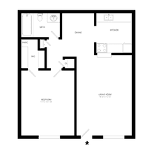 Cedar 2-233C floor plan