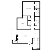 Hawthorn 1-204R floor plan
