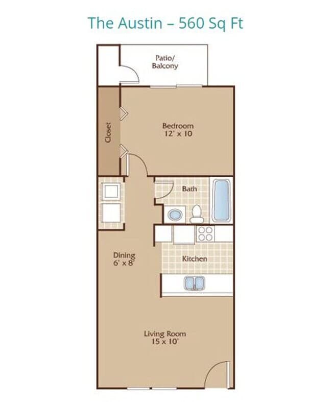 Unit 326 326 floor plan