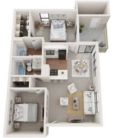 Unit 3-315 3-334 floor plan