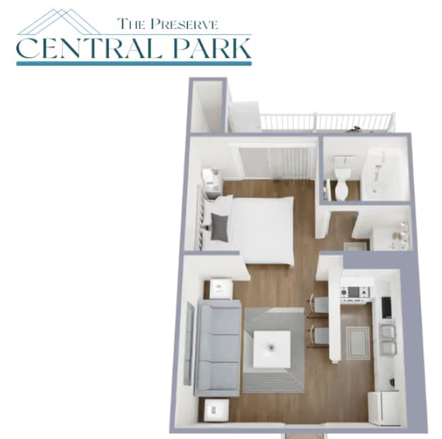 Unit 1-307 1-314 floor plan