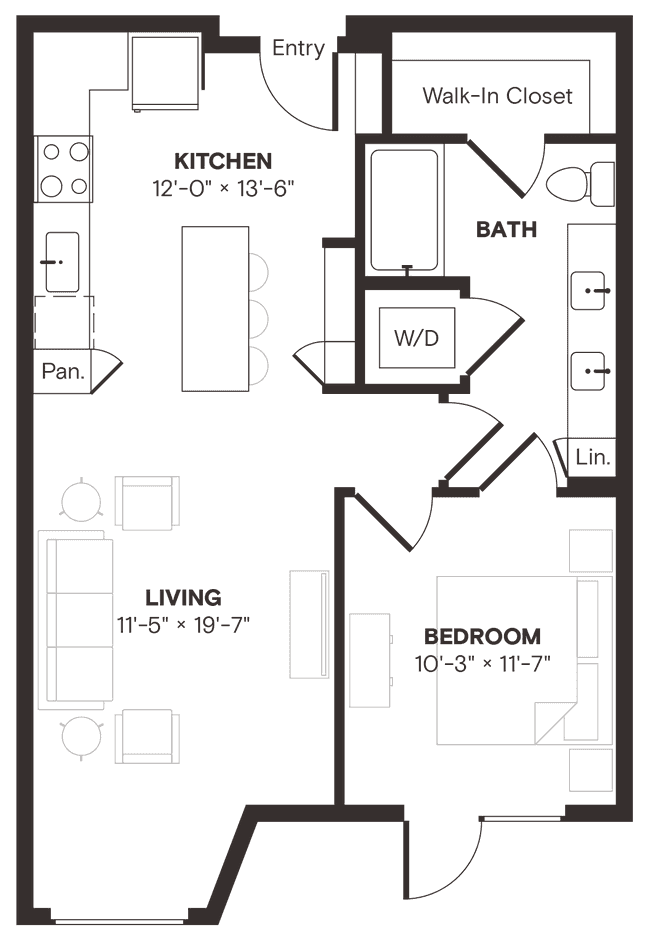 Unit 2219 2219 floor plan
