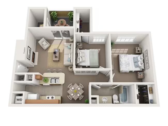 Unit 1316 1316 floor plan
