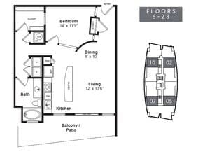 A1D 1002 floor plan