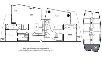 C1 0906 floor plan