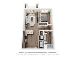 A1 2204 floor plan