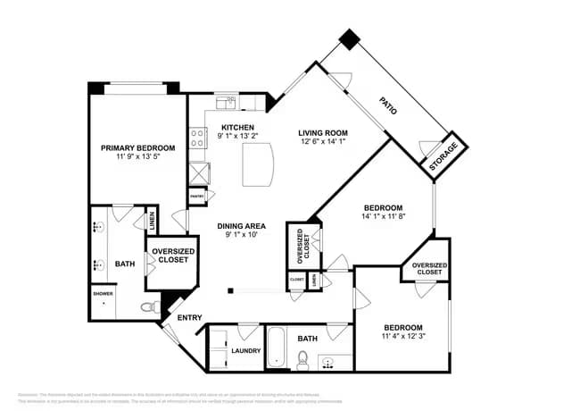 Unit 21-21309 19-19101 floor plan