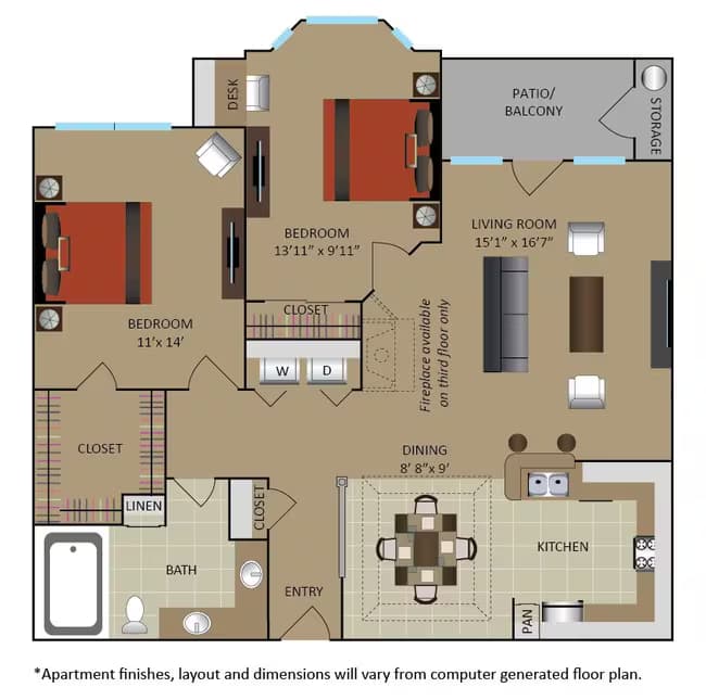 B 01308 floor plan