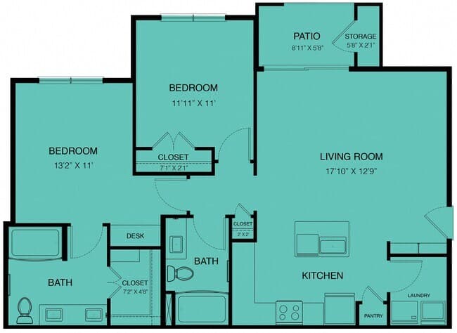 B2-Caballo 3201 floor plan