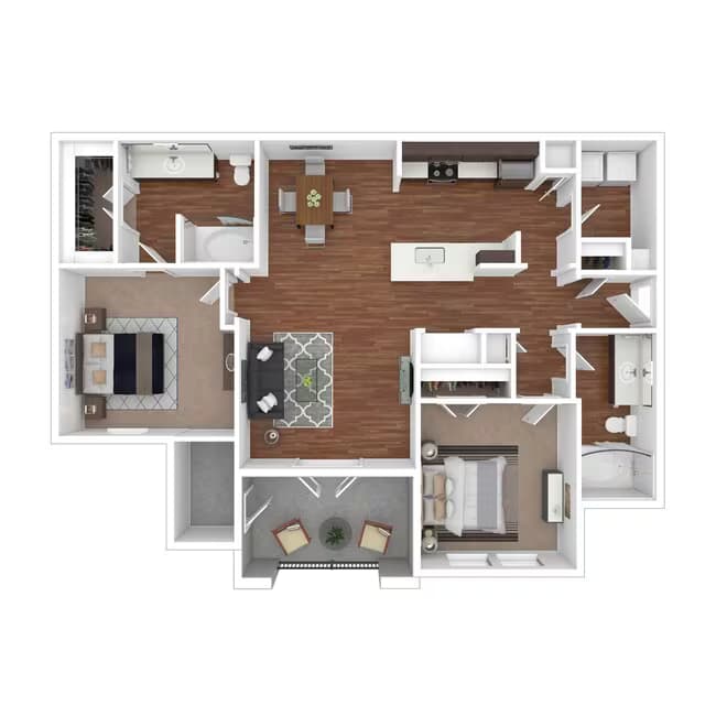 2A 2214 floor plan