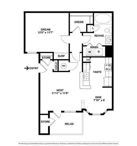 Unit 1517 1407 floor plan