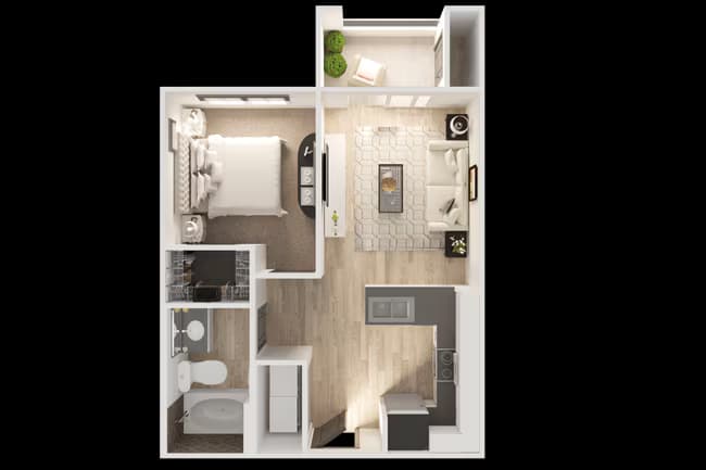 Unit 13203 13203 floor plan