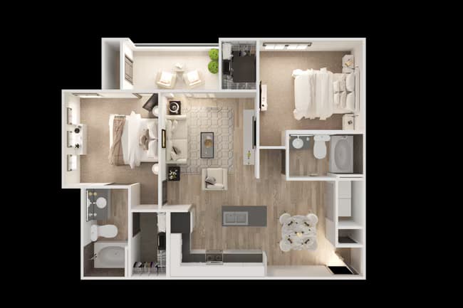 Unit 12301 12301 floor plan