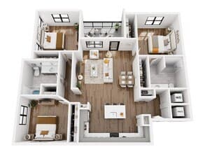 Unit 2318 2318 floor plan