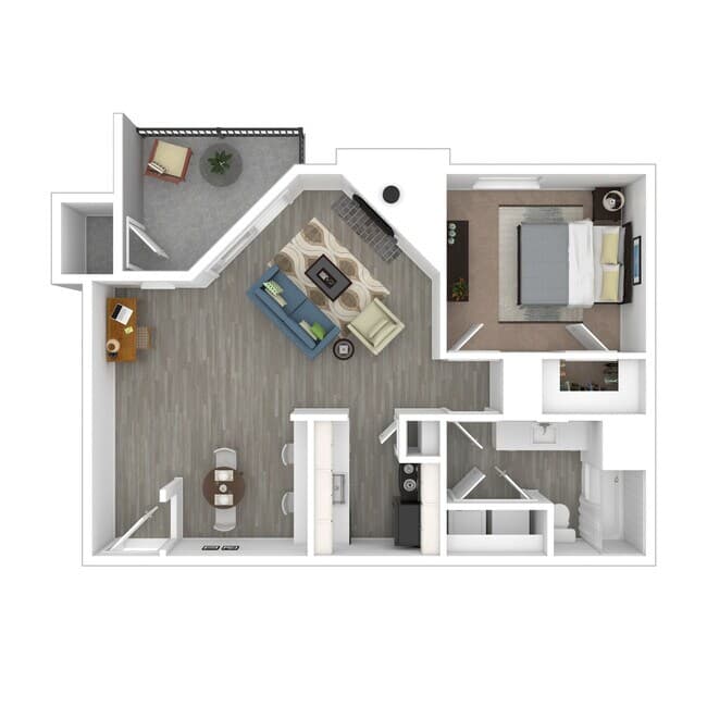 Unit 2306 822 floor plan