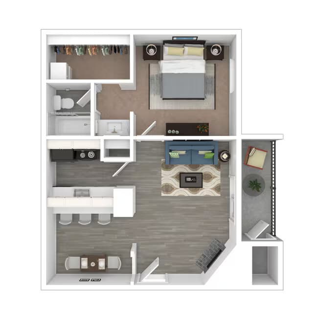 1x1 Upgrade 1115 floor plan