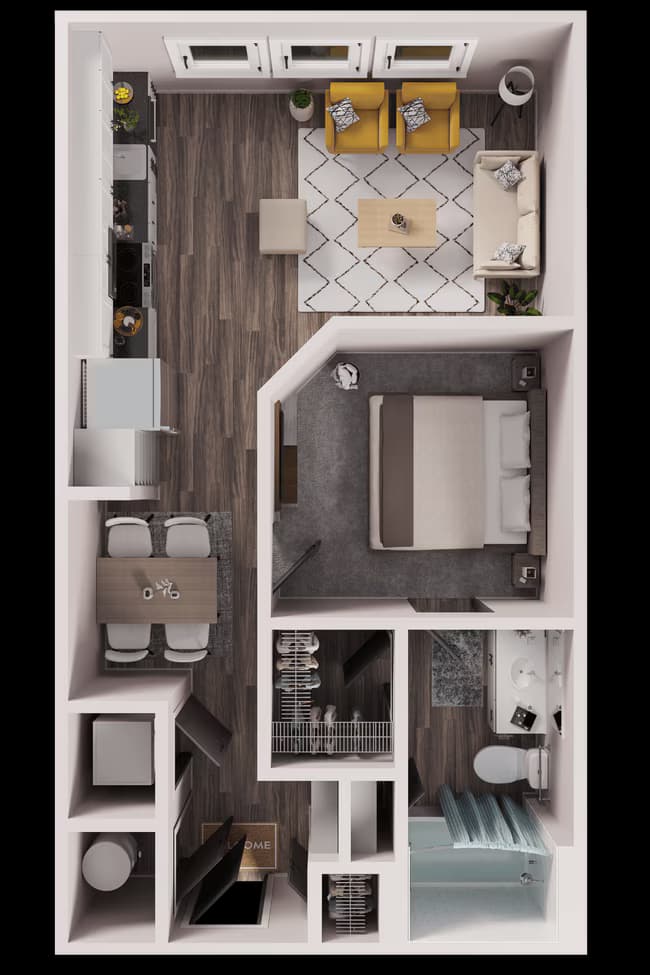 Unit 505 319 floor plan