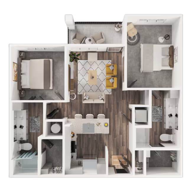 B0 411 floor plan