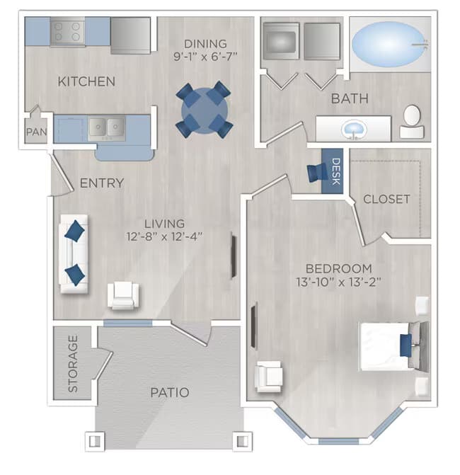 Unit 07302 07302 floor plan