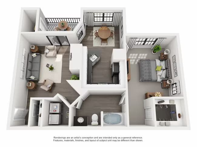 A4 1037 floor plan