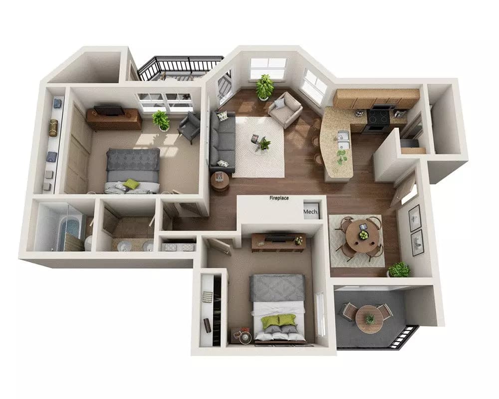 Unit 2709 2709 floor plan