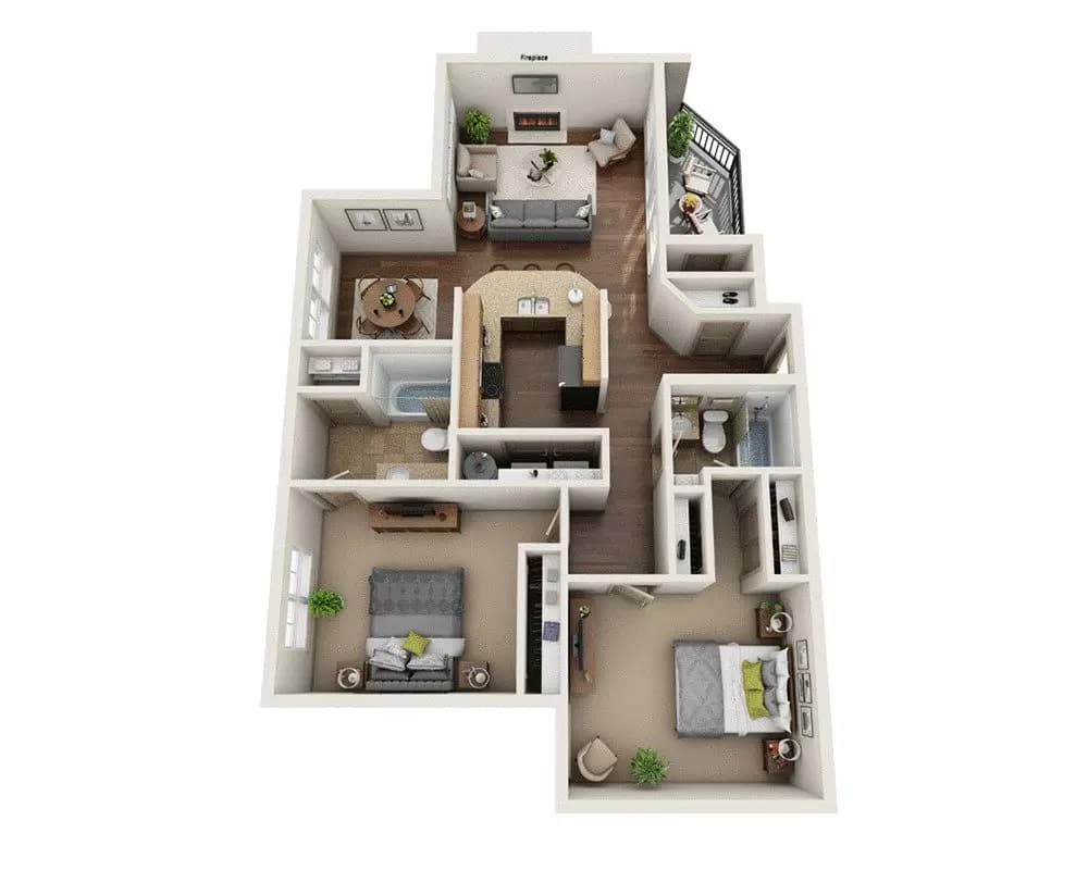 Unit 1505 1505 floor plan