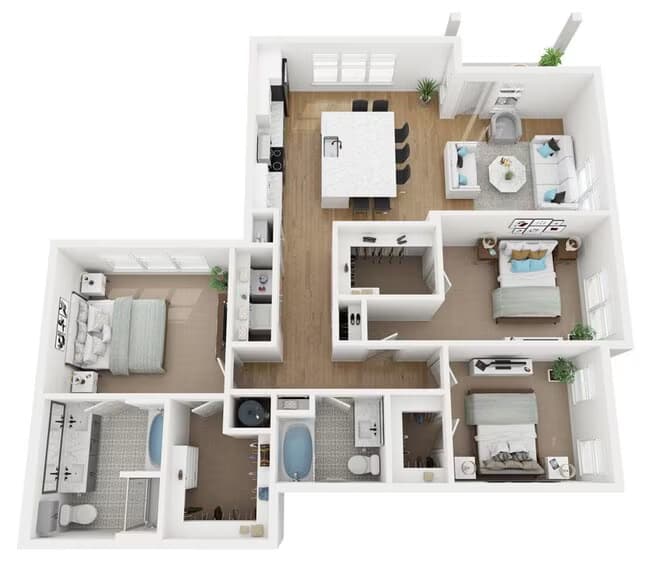 Unit 24001 12001 floor plan
