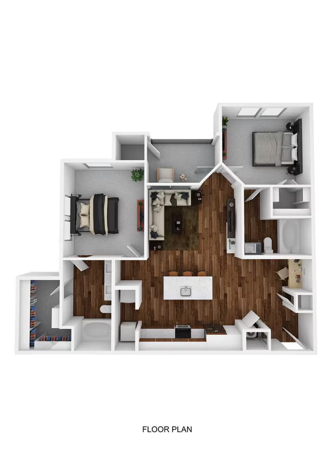 Unit 10207 13202 floor plan