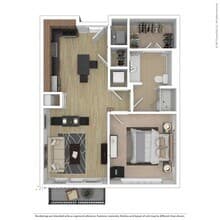 1C 461 floor plan