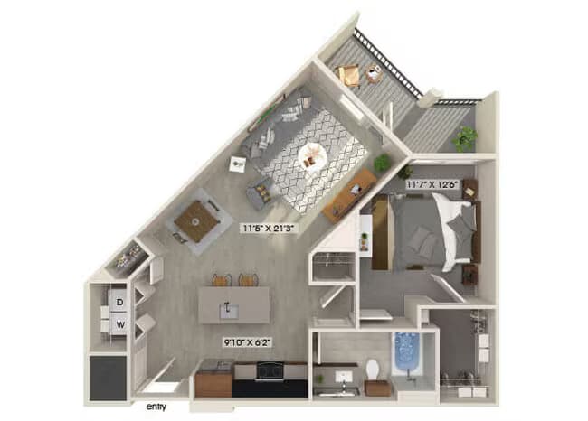 A5 1096 floor plan
