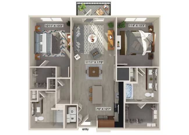 Unit 5099 5099 floor plan