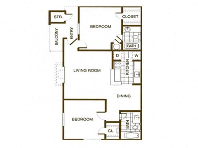 Unit 2210R 2209 floor plan