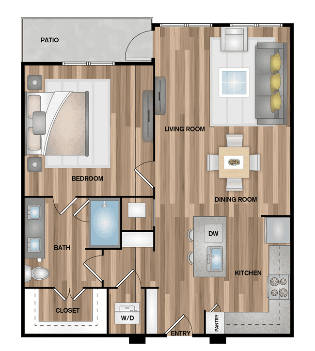 Unit 1236 1236 floor plan