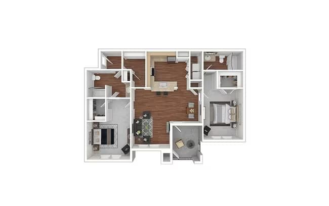 Lake Pointe 2212 floor plan