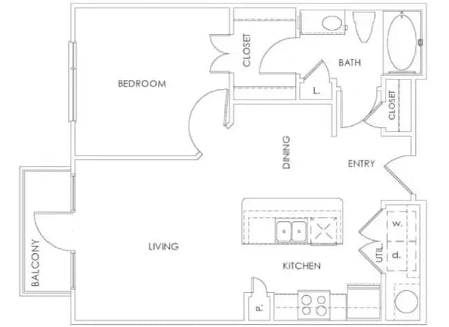 Unit 5407 5407 floor plan