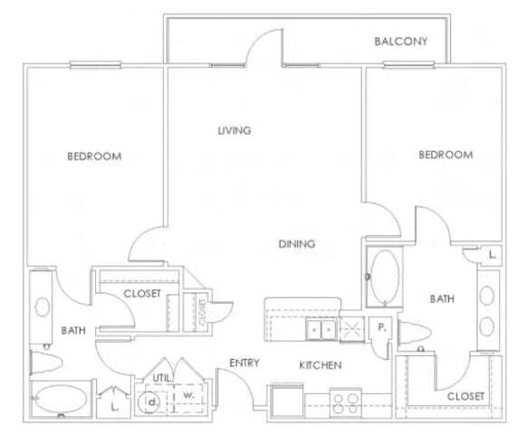 Unit 1107 2206 floor plan
