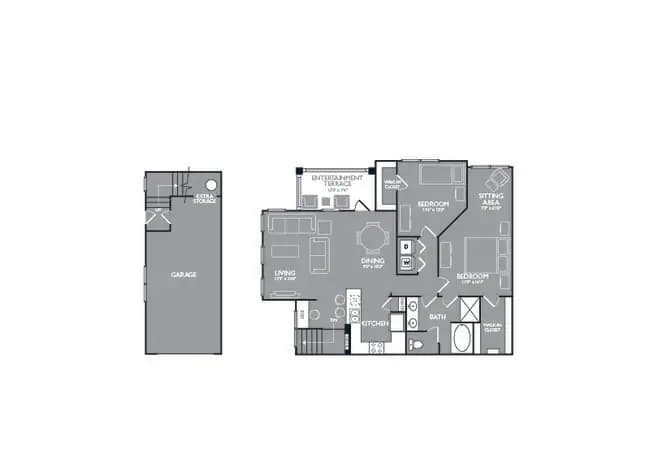 B2 3015 floor plan