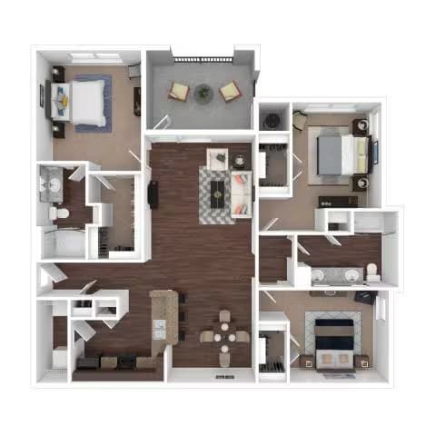 Unit 1208 1201 floor plan