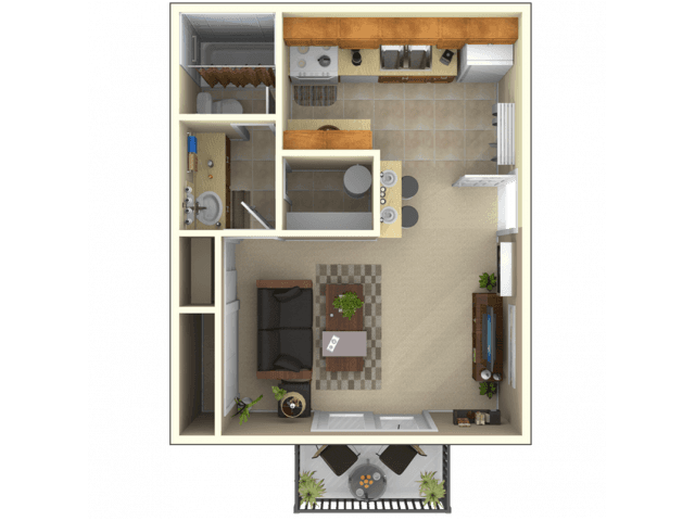 Unit 1022 209 floor plan