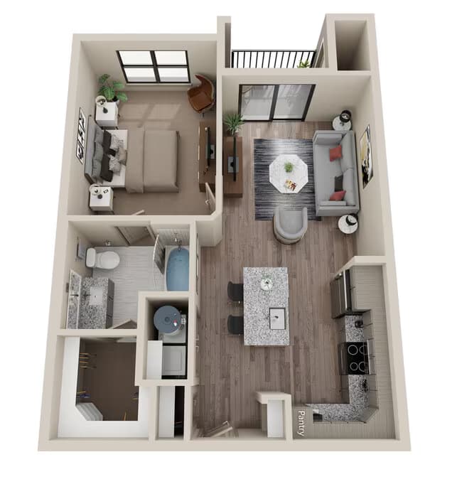 Unit 6110 8104 floor plan