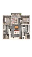 Unit 2310 2310 floor plan