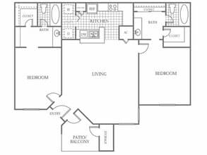2C 1223 floor plan