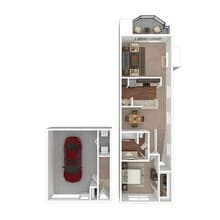 1B-R 1814 floor plan