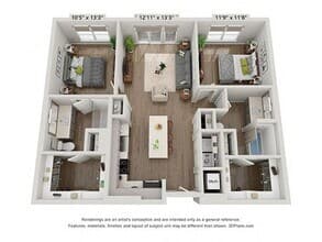 B1.1 2239 floor plan