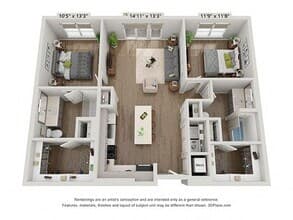B2 3207 floor plan