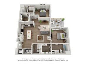 B3 1118 floor plan