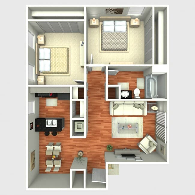 Unit 1804 903 floor plan