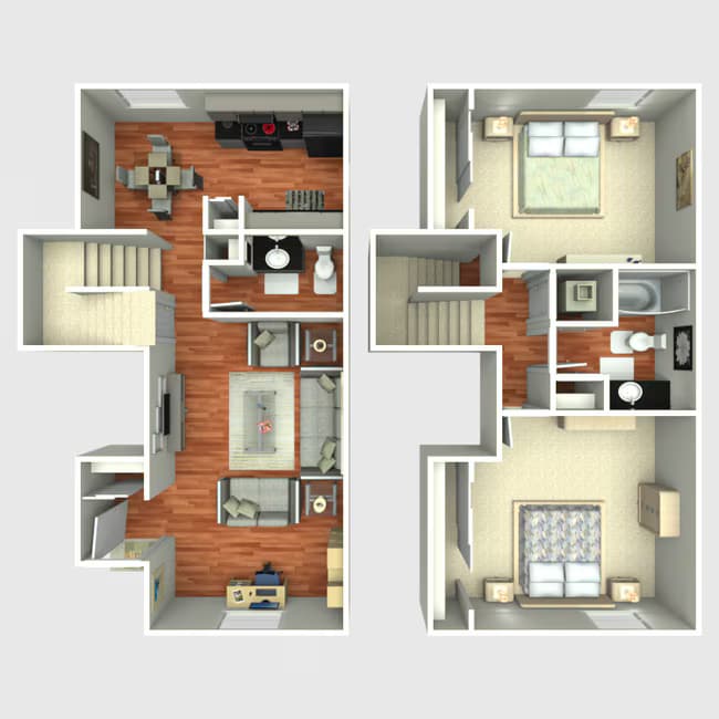Unit 1606 802 floor plan
