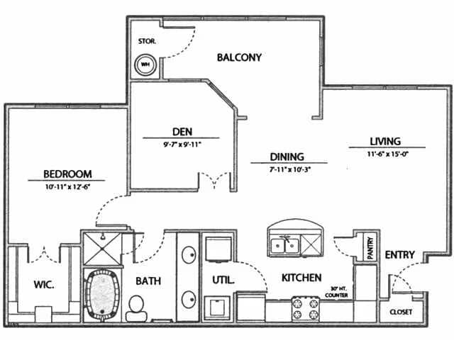 A3 01-204 floor plan